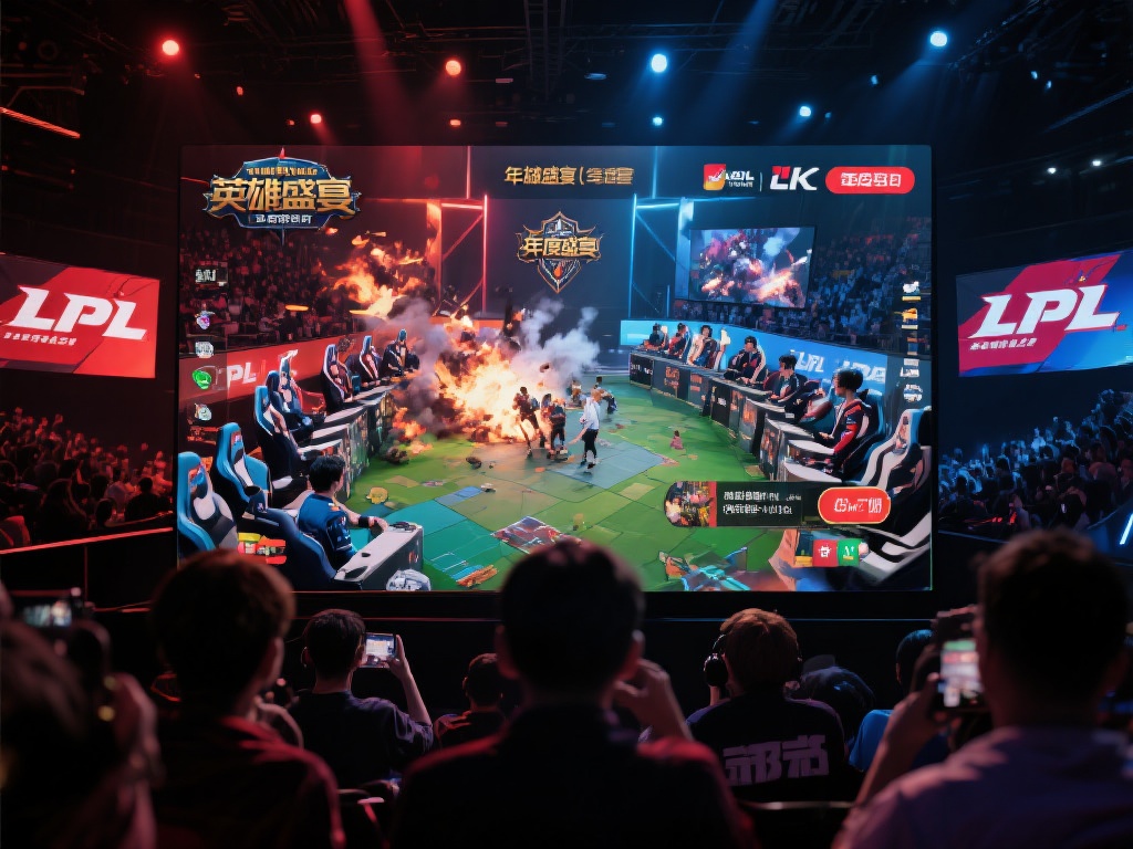 英雄联盟联赛直播：感受最紧张刺激的团战对决盛宴