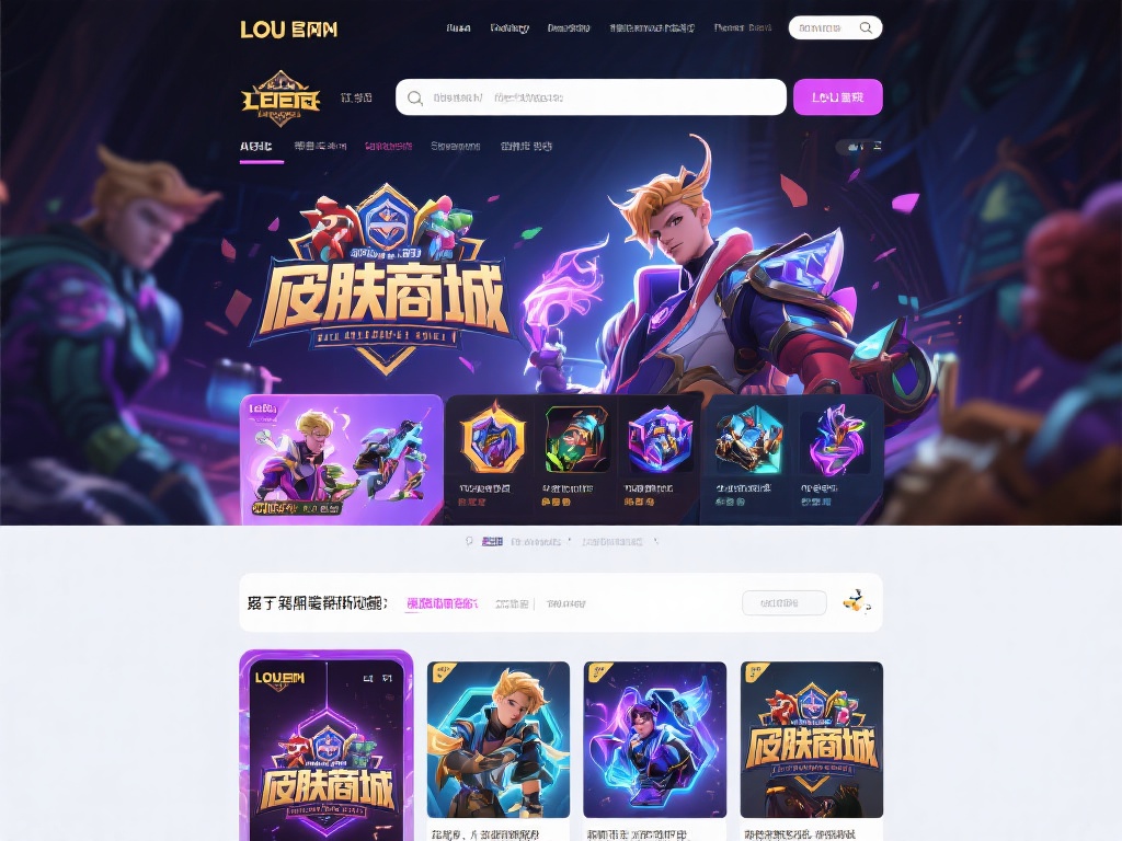 LOL官网皮肤商城，选购专属炫酷外观