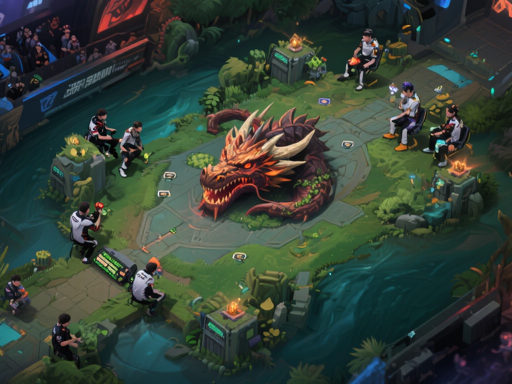 英雄联盟比赛：职业联赛中常见的战术套路解析与应用