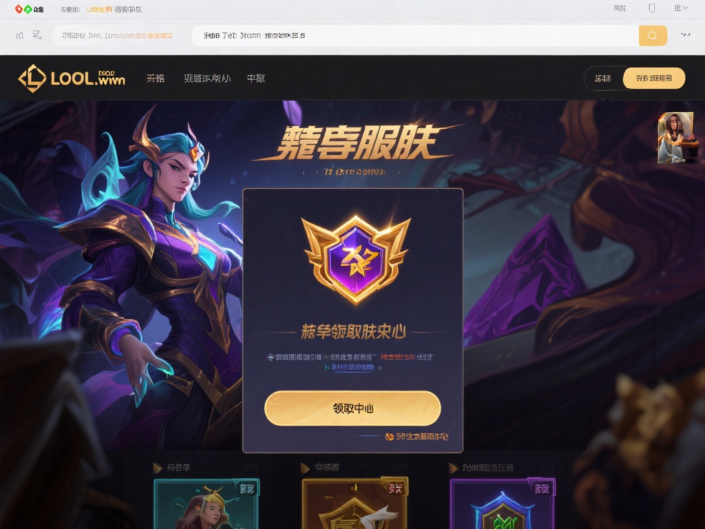 LOL官网领取中心指南，助你轻松获取珍稀皮肤