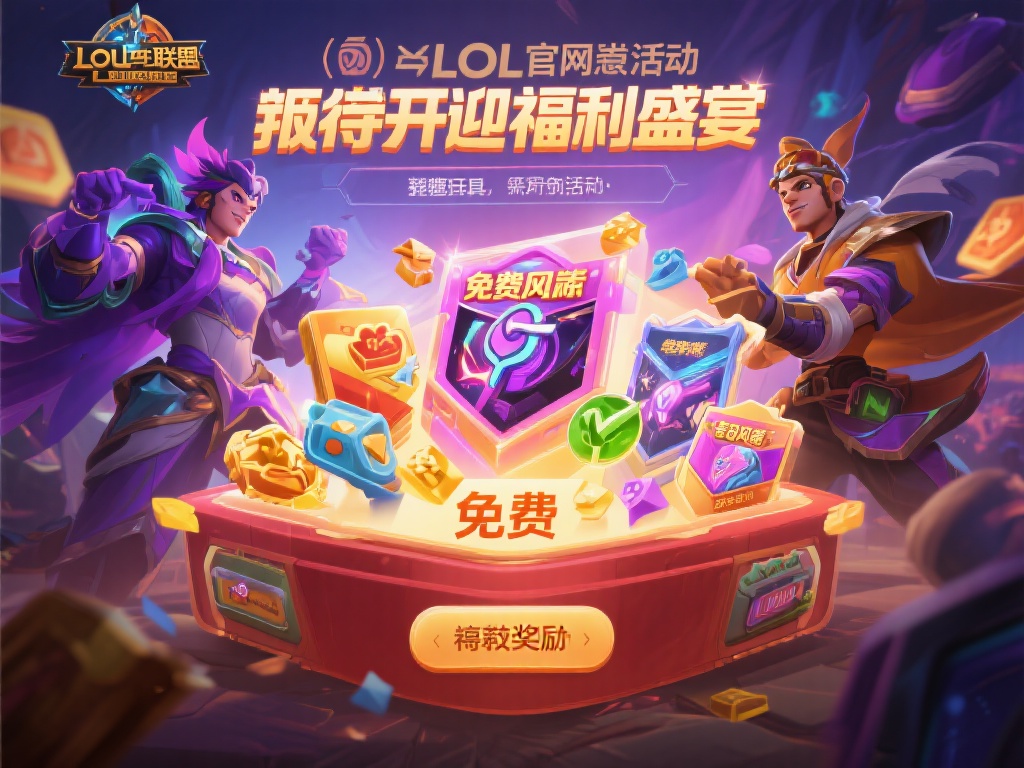 LOL官网新活动开启，免费道具等你来拿！