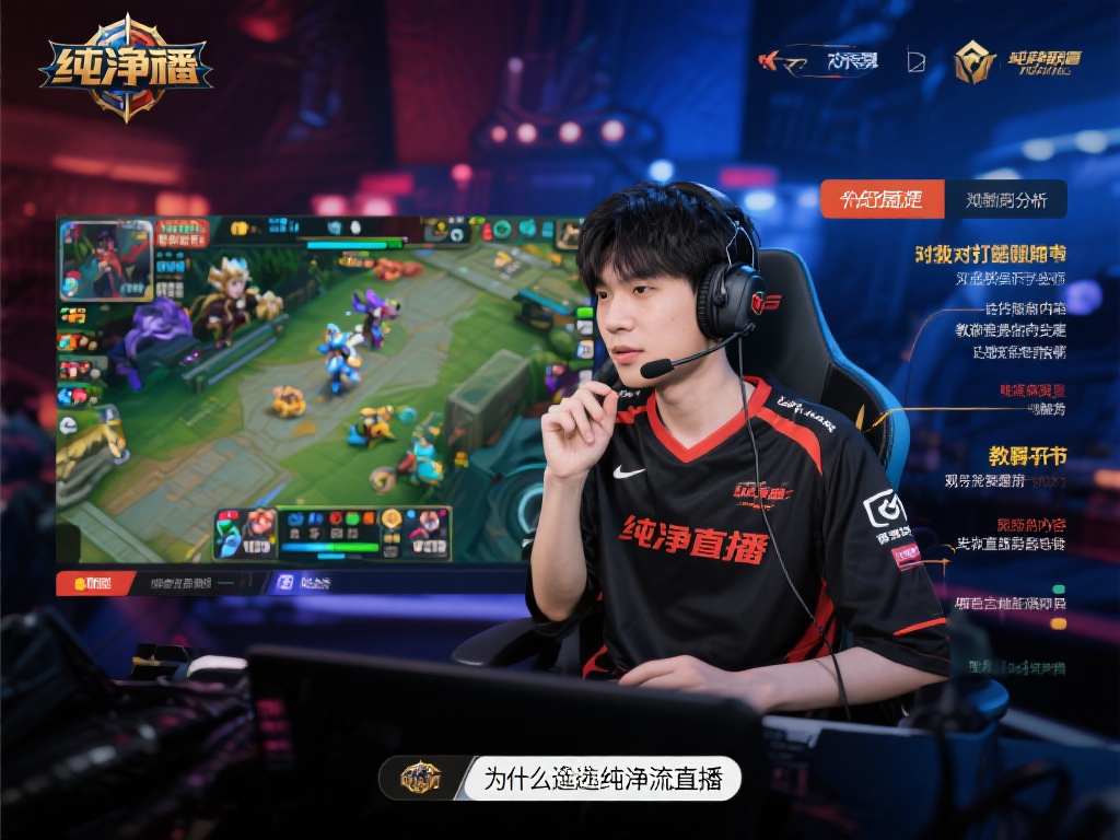英雄联盟纯净流直播，高手对决精彩对战不容错过！